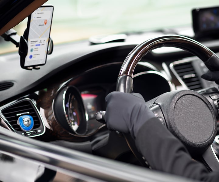 Car's helm